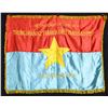Image 2 : 2 NORTH VIETNAMESE FLAGS, 2 MEDALS, & A PAIR OF