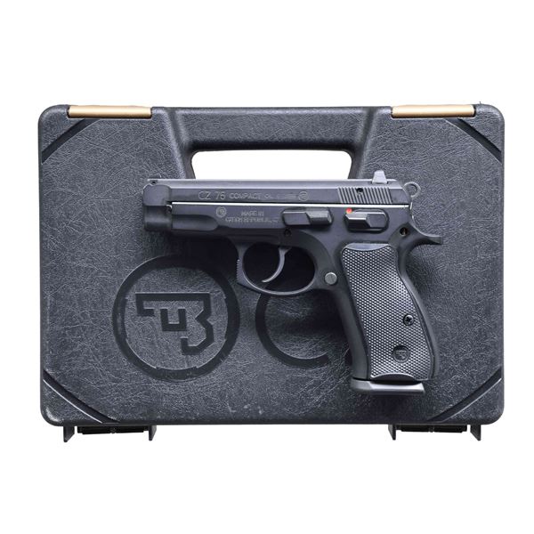 CZ 75 COMPACT SEMI AUTO PISTOL.