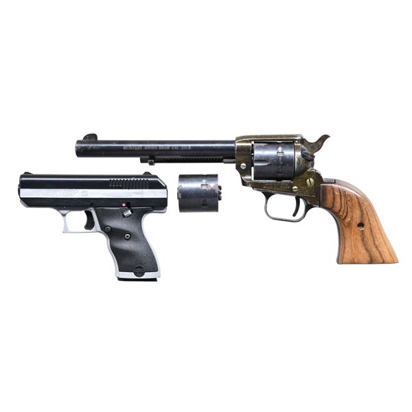 LOT OF TWO MODERN HANDGUNS.