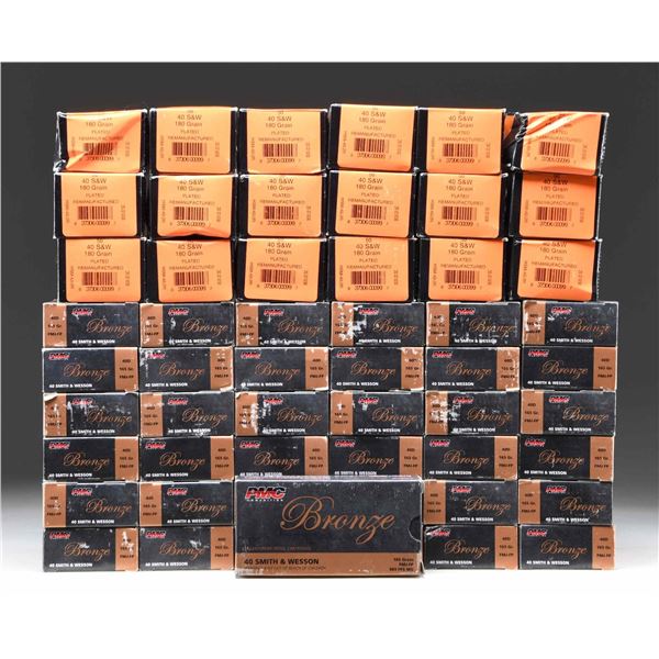 40 SMITH AND WESSON HANDGUN AMMUNITION.