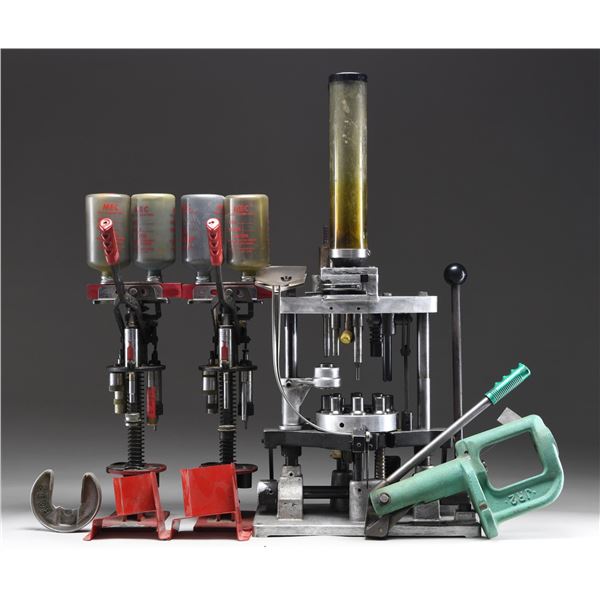 LOT OF ASSORTED RELOADING EQUIPMENT.