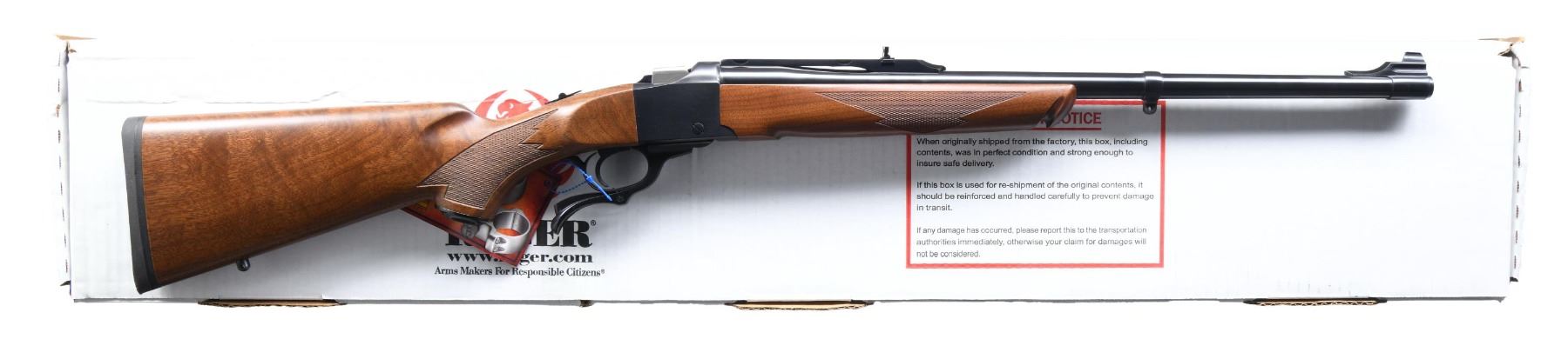 Fallng Block Rifle RUGER No. 1-S FALLING BLOCK RIFLE.