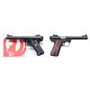Image 1 : TWO RUGER SEMI-AUTO PISTOLS.