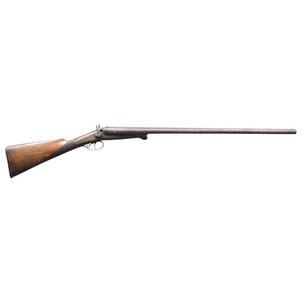 BELGIAN WM MOORE SXS SHOTGUN.