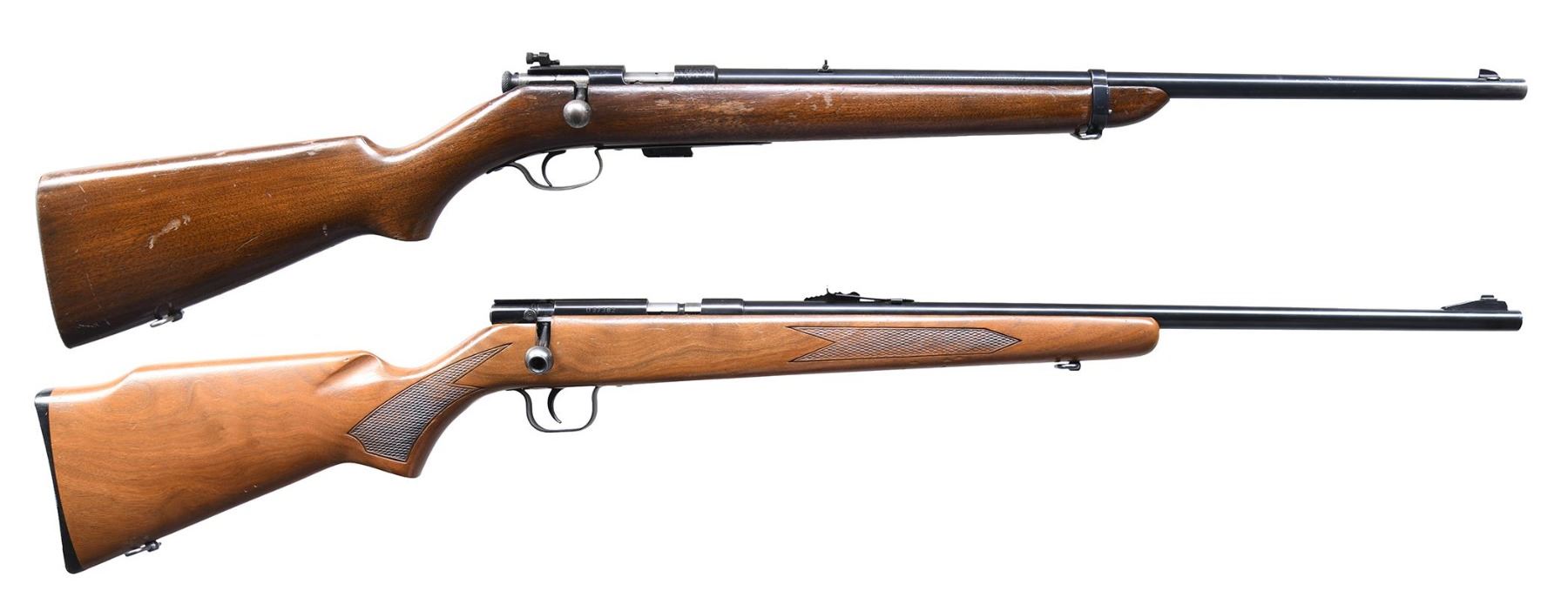 2 WINCHESTER RIMFIRE BOLT ACTION RIFLES.