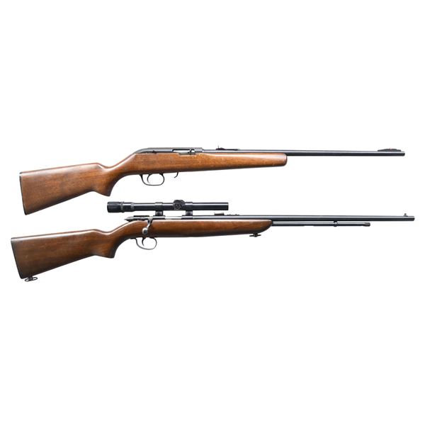 LOT OF TWO RIMFIRE RIFLES.