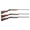 LOT OF 3 ASSORTED SINGLE SHOT SHOTGUNS.