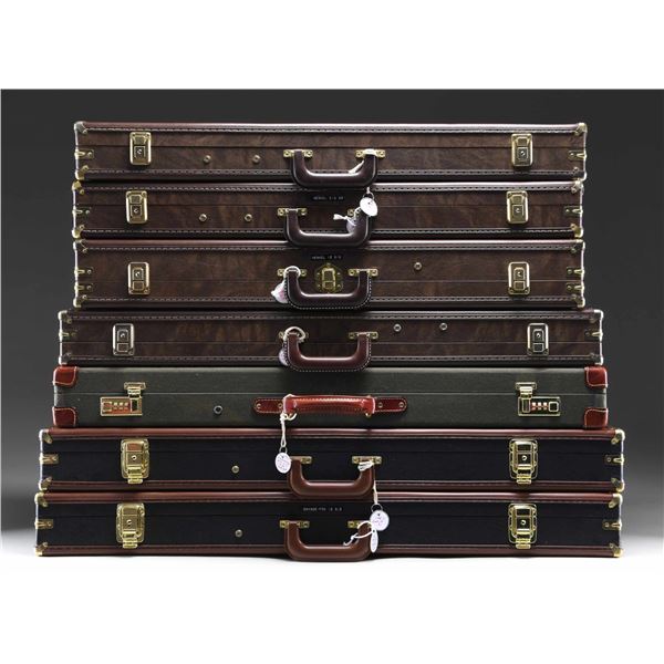 LOT OF 7 ASSORTED BROWNING HARD CASES.