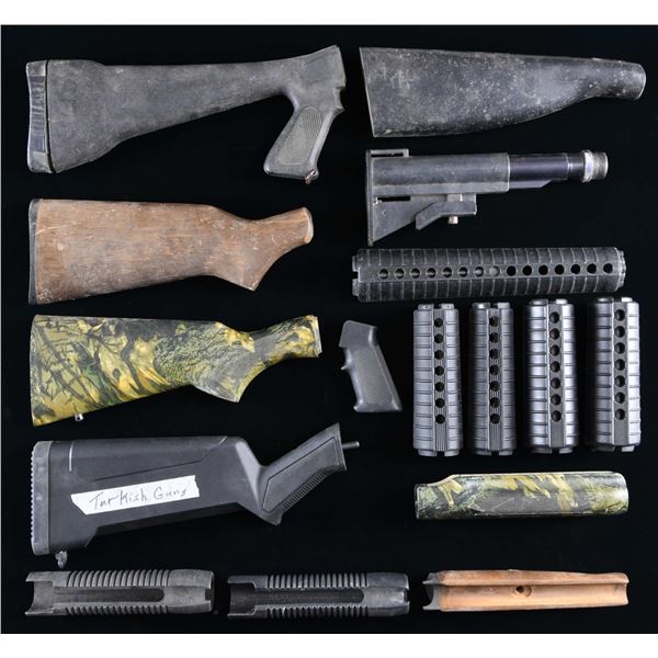 LOT OF MISCELLANEOUS LONG ARMS PARTS.