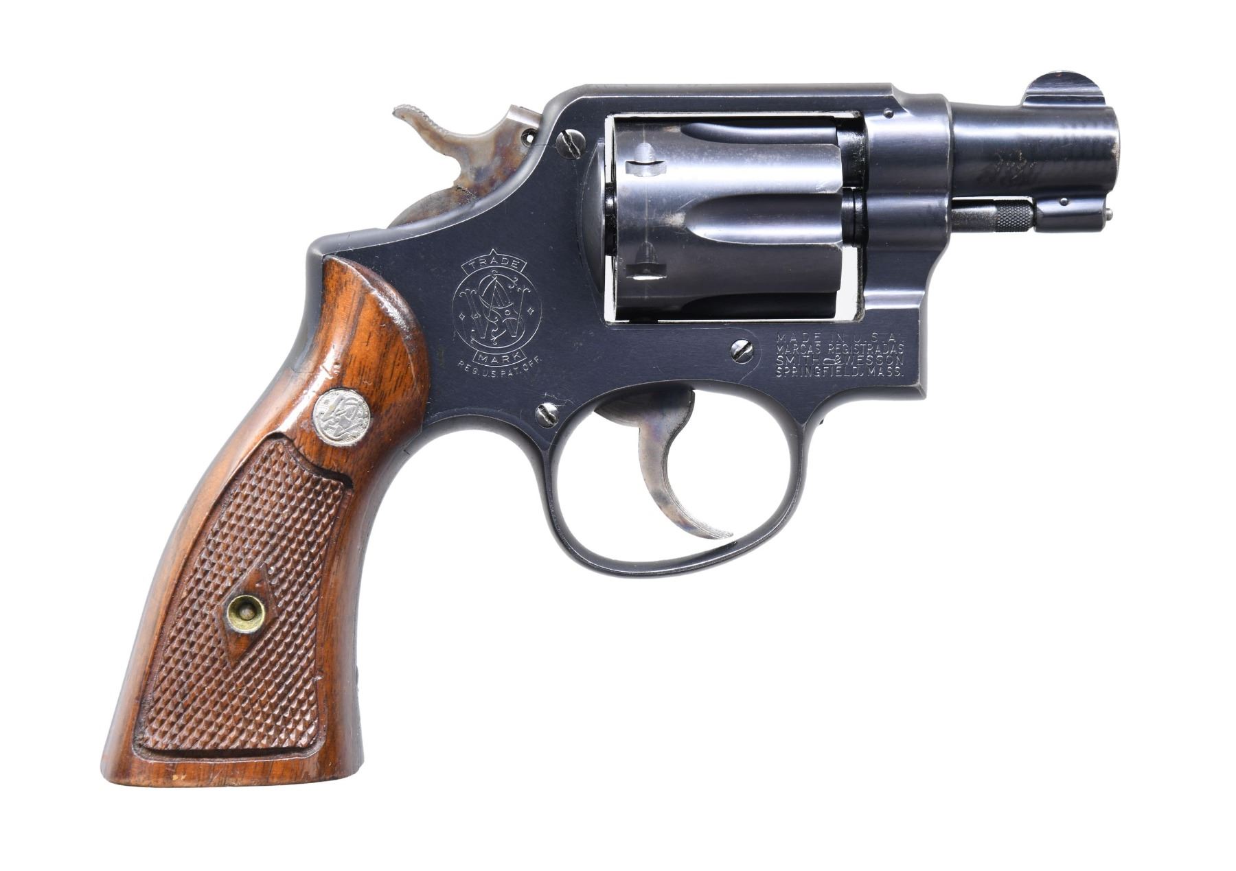 Usaf Model 10 Revolver S&W 38 MILITARY & POLICE PRE-MODEL 10 REVOLVER. - Poulin Auctions
