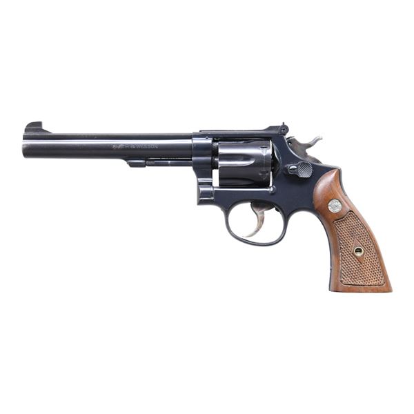 S&W K-38 TARGET MASTERPIECE REVOLVER.