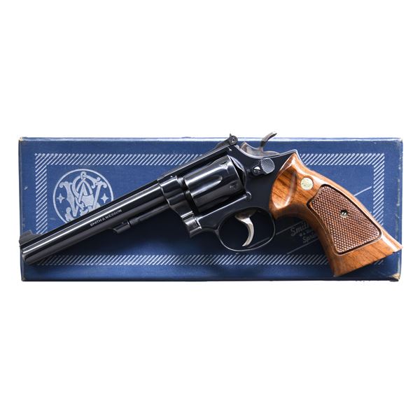 SMITH & WESSON MODEL 17-3 DA REVOLVER.