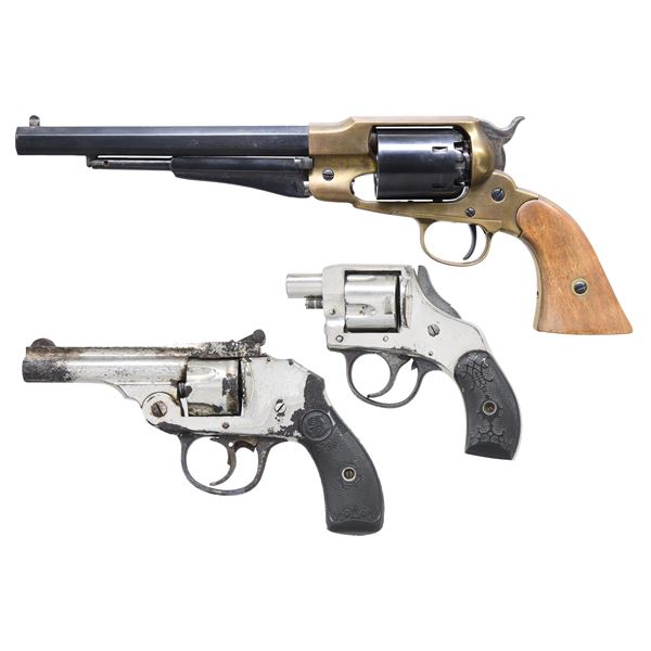 1 PERCUSSION & 2 DA REVOLVERS.