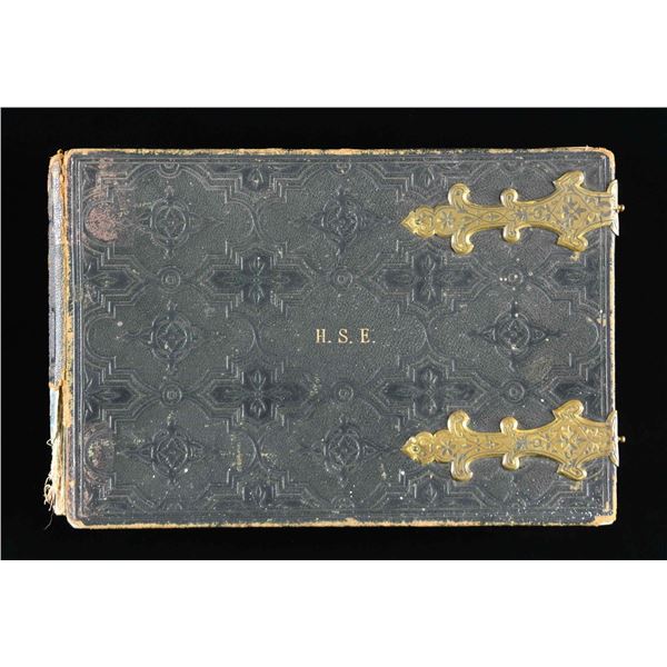 CIVIL WAR ERA CDV PHOTO ALBUM.