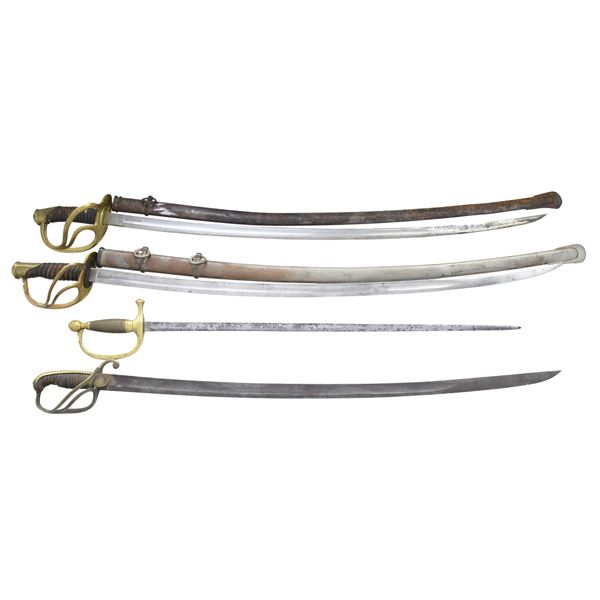 4 CIVIL WAR AND EARLIER US SWORDS.