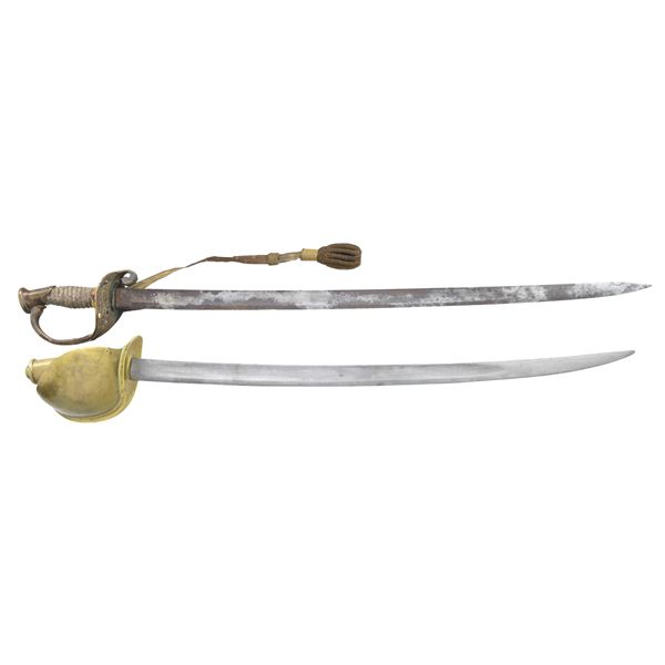 2 CIVIL WAR ERA US SWORDS.