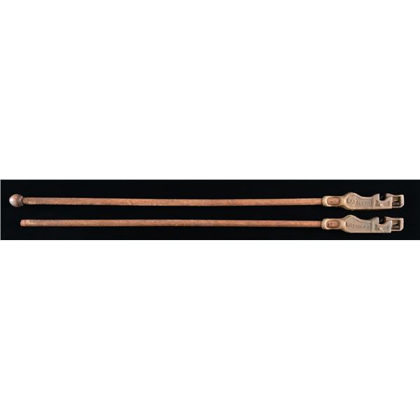 2 EARLY 20th CENTURY BANG STICKS.