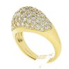 Image 9 : Kurt Wayne 18k Gold 2.25 ctw Pave Round Brilliant Diamond Wide Domed Band Ring