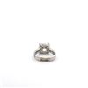 Image 4 : 5.02 ct. EGL USA Diamond Wedding Engagement Ring - 14KT White Gold