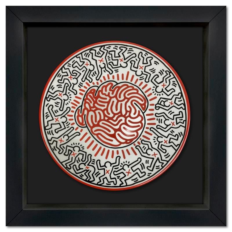 Keith Brain Brain by Keith Haring (1958-1990)