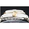 Image 7 : Rolex Ladies Quickset Two Tone White Diamond And Emerald Datejust Wristwatch