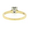 Image 7 : Vintage 14k Gold 0.38 ctw Old Cut Illusion Set Diamond Solitaire Engagement Ring