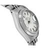 Image 3 : Rolex Ladies Stainless Steel Quickset Silver Index Dial Smooth Bezel Jubilee Ban