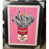 Image 1 : Tomato Pop  (Pink) by Mr. Brainwash