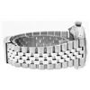 Image 3 : Rolex Mens Stainless Blue Diamond Dial Fluted Bezel 36MM Datejust Wristwatch