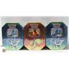 Image 1 : LOT OF 3 SEALED POKEMON GX TINS 4PKS PER TIN 2019