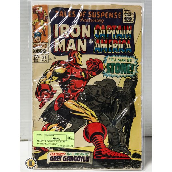 MARVEL COMICS TALES OF SUSPENSE #95 (1967)