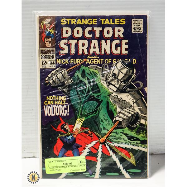 MARVEL COMICS STRANGE TALES #166 (1968)