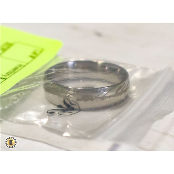 REPLICA KING RING LORD OF THE RINGS STAINLESS