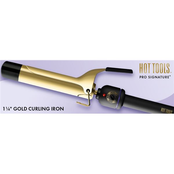 NEW HOT TOOLS PRO SIGNATURE 1" CURLING IRON