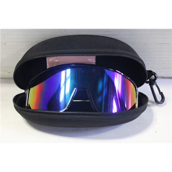 BRAND NEW BLACK SPORTS SUNGLASSES