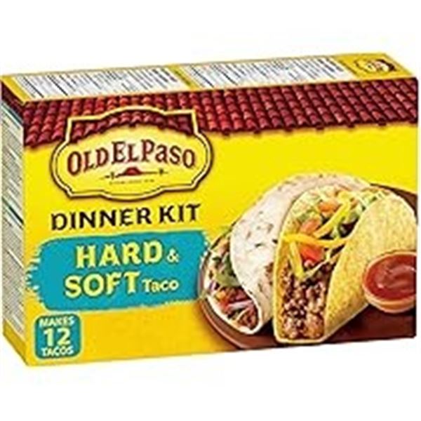 NEW 2 X 340G OLD EL PASO DINNER KIT TACOS