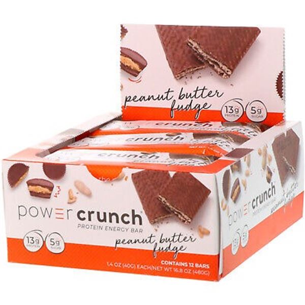 NEW 480G POWER CRUNCH PEANUT BUTTER FUDGE