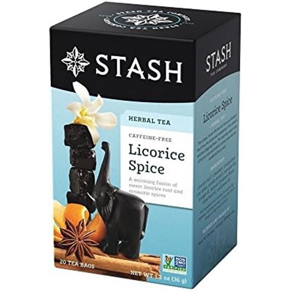 NEW 180G STASH LICORICE SPICE TEA COMPANY