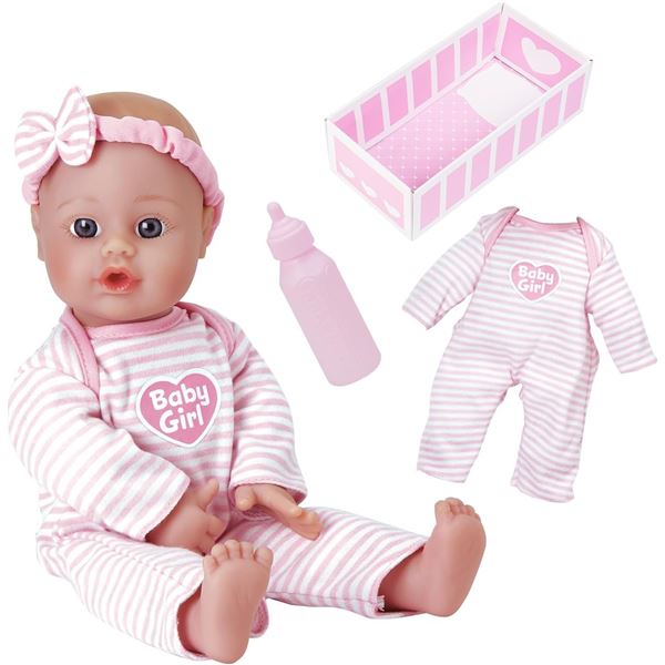 NEW ADORA SWEET BABY GIRL PINK 11" DOLL