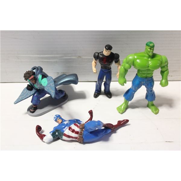90S HULK, CAPTAIN AMERICA, ETC