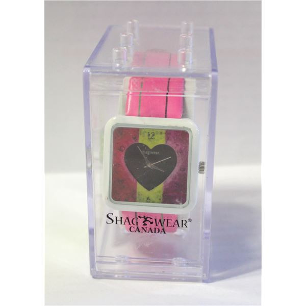 NEW SHAGWEAR WATCH (NEEDS BATTERY)