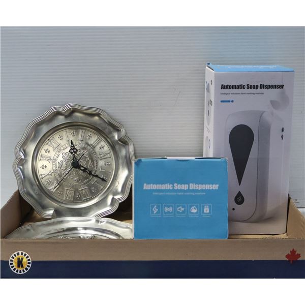 FLAT OF 2 NEW SMART TOUCHLESS HAND DISINFECTOR