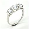 BZ1819-86 SILVER CZ(2.25CT) RING