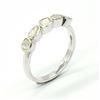 BZ1819-82 SILVER DIAMOND (0.6CT) RING