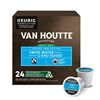 NEW 24 K-CUPS VAN HOUTTE GROUND COFFEE DECAF