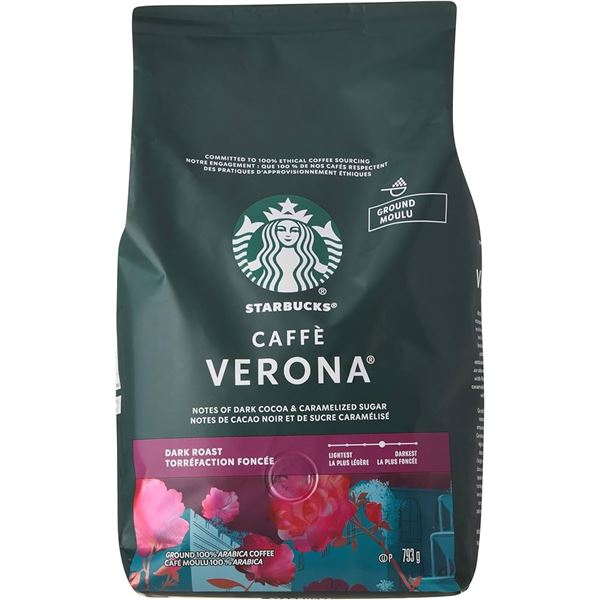 NEW 793G STARBUCKS CAFFE VERONA DARK ROAST