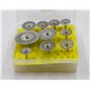 Image 1 : BOX OF ROTARY WHEELS VARIOUS SIZES