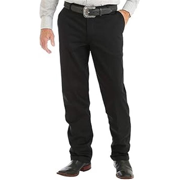 NEW WRANGLER 46 X 32 FLAT FRONT RELAXED FIT