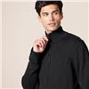 Image 1 : NEW AMAZON ESSENTIALS XL BLACK TURTLENECK SWEATER
