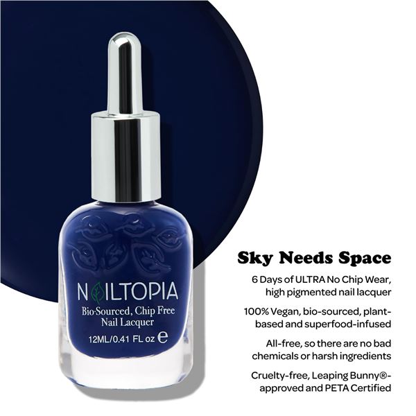 NEW 4 X 12ML NOILTOPIA NAIL LACQUER SKY SPACE